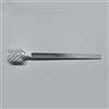 Viverso x evolution testa dello scopino WC misura S bianco, con manico lungo, squadrato, VS9720CR, x evolution cromo/bianco [Accessori Bagno > Accessori per Accessori Bagno]