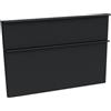 evineo ineo4 frontale scomparto estraibile per mobile 100 cm, per sistema di estrazione Hettich, con 2 scomparti estraibili, per maniglie a profilo, BL000964, ineo4 nero opaco [Mobili da Bagno > Ricambi per Mobili da Bagno]