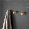 Viverso x one gancio singolo, VL4000BG, x one oro spazzolato [Accessori Bagno > Portasciugamani]