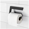 Viverso x add porta rotolo, aperto, mobile, VA2100MB, x add nero opaco [Accessori Bagno > Porta Rotolo]