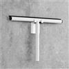 Viverso x match tergivetro da doccia con supporto, VU6006MW, x match bianco opaco [Accessori Bagno > Tergivetro Doccia]