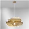 Luce Ambiente Design RHEI lampada a sospensione 2 paralumi, E27, I-RHEI-TARA-S5060, RHEI [Lampade per Interni > Lampade a Sospensione]