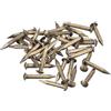 QUARKZMAN 35Pz Chiodi in Ottone 2x15mm(DxL) Chiodi per Quadri Muro Testa Rotonda Piccoli in Ottone Hardware per Progetti Fai da Te in Legno Scatole Decorative Casa, Tono Bronzo
