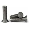 Screws City Rivetti M5 (5 mm x 12 mm) (confezione da 100) in acciaio massiccio a testa svasata DIN661 per montaggio meccanico e metallo - D07B