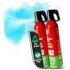 notlok Safety Work 2x Estintore per incendi elettrici + A F | Estintore per Casa e Auto | Forma Spray | Mini Estintore Elettrico Portatile | Estintore Batterie Litio + Auto Elettrica | 1 pezzo, 750 ml