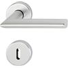 HOPPE 2811106 Stockholm - Maniglia con rosette BB (colorata), argento anodizzato