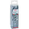 Bosch Accessories 2608577250 HSS PointTeQ (8,2 x 75 x 117 mm) - Set da 10 Pezzi di Punte Elicoidali per Trapano per Metallo, Acciaio, Fusione o Plastica, Grigio (Argento), Ø 8.2 mm