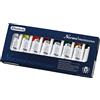 Schmincke - Norma??, colori sopraffini ad olio assortimento di base, set di cartone 8 x 35 ml colori per artisti, 71 110 097, moderno, colori ad olio ricettazione ecologica, pittura ad olio