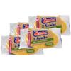 FEI FAN Spugna Vegetale, 2 SAMBA, 100% Biodegradabile. Super Assorbente e Maneggevole, Grande Praticità (Confezione Da 2 Spugne) (4 Confezioni)