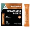 PromoPharma Melatonina Pocket Liposomiale - Favorisce il Sonno - 30 Stick da 1,5g | Con Melatonina Liposomiale 1 mg