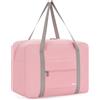 WANDF Borsa da bagaglio a mano per Borsa da viaggio in aereo piccolo bagaglio a mano pieghevole Ryanair 40x20x25cm borsa sportiva borsa ospedale weekend WANDF (Rosa 20L)
