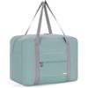 WANDF Borsa da bagaglio a mano per Borsa da viaggio in aereo piccolo bagaglio a mano pieghevole Ryanair 40x20x25cm borsa sportiva borsa ospedale weekend WANDF(Verde Menta 20L)
