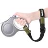 PetBonus Guinzaglio da polso per cani, cinturino da polso regolabile, cuciture riflettenti, manico regolabile e imbottito per un ulteriore livello di sicurezza per le carrozzine(Verde militare)