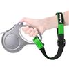 PetBonus Guinzaglio da polso per cani, cinturino da polso regolabile, cuciture riflettenti, manico regolabile e imbottito per un ulteriore livello di sicurezza per le carrozzine(Verde erba)