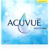 ACUVUE OASYS MAX 1-Day Multifocal; Lenti a contatto giornaliere; Visione chiara e nitida a tutte le distanze e in ogni condizione di luce;+5.00 diottrie; BC 8.4; DIA 14.30; ADD High; 90 lenti