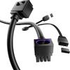 AsiaHorse Hydrus 8 pin CPU PSU cavo prolunga PC 8 pin sleeved Cable per CPU [18A