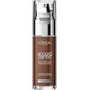 L'Oreal Paris L'Oréal Paris Fondotinta Liquido, Idratazione 24H, Per Tutti Tipi di Pelle, Incarnato dal Colorito Naturale e Uniforme, Formula con Acido Ialuronico, 30 ml, 9R/C Deep Cool