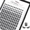 Glowing Win Ciglia Finte Ciuffetti Ciglia Finte Naturali 144PCS Singole Extension Ciglia Professionale Cluster Lashes Mix 8-16mm fai da te Riutilizzabili Individual Eyelashes Cat Eye