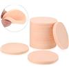 Boao 12 Pacchetti Set di Spugne per la Pittura del Viso Spugna per Trucco Laminato Taglia Unica Adulto Unisex Spugne in Schiuma (Colore della Pelle Rotonda)