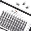 Glowing Win Extension Ciglia Finte Ciuffetti 72PCS Singole Ciglia Finte Naturali Professionale Volume Cluster Lashes Mix 10-16mm fai da te Riutilizzabili Individual Eyelashes