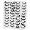 Glowing Win Ciglia Finte 3D Naturali 20 Paia 4 Stili Multipack Volume Lungo Ciglie Finte corte sottili Fake Lashes Cat Eye Fluffy Lashes Fatto a Mano per Trucco di Glowing Win