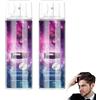 Beslibate Gel per capelli 2PC 90 ml, tenuta forte, mousse per capelli, gel, asciugatura rapida, portatile, formato da viaggio, approvato dalla sicurezza, ideale per viaggi di lavoro e viaggi, shampoo3-11