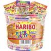Haribo Barattolo Color Party Frizzi, 32 Mini Bustine da 18/25gr, Caramelle Gommose Frizzanti, Gusto Frutta, Ideali per Feste - 800 g