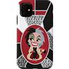Disney Custodia per iPhone 11 Disney Villains Kawaii Cute Crudelia
