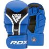 RDX Guanti da Grappling MMA Shooter T17 - Maya Hide Pelle Kalix Skin, IMF Foam, imbottitura EVA Lution, pollice imbottito, fascia Quick-EZ, fodera traspirante - Guanti da sparring e allenamento