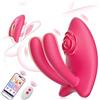 Babolia Vibratore per Donna Sex Toys Coppia,Vibratore per Donna professionale con APP Telecomando con 9 Modalità di Vibrazione, Vibratori Rabbit Vibratore Clitoride per Giocattolo Intimo per Coppie & Solo Uso