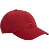 Tommy Hilfiger Uomo Cappellino Flag Soft Panel con Regolatore, Bianco (TH Optic White), Taglia Unica