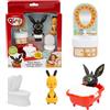 Giochi Preziosi - Bing Il Playset Che Rappresenta La Routine del Bagnetto Contiene 2 Personaggi Bing E Flop E Set Bagno, per Bambini A Partire dai 3 Anni,Bng50000