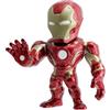 Jada Toys- Marvel Iron Man in Die- Cast, 253221010, +8 Anni, Personaggio Da Collezione, 10 Cm