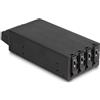DeLOCK Bay rack mobile sottile per 4 x M.2 NVMe SSD con connettore Slim SAS SFF-8654 [47126]