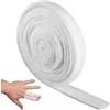 Kiuiom Fasciatura Tubolare di Supporto,Benda a Rete Flessibile Bendaggio Tubolare,Bendaggio Elastico Tubolare,Benda Traspirante a Rete,Benda Tubolare a Rete,Flessibile Rete per Bendaggio Larghezza 2.5cm
