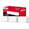 Mercusys TP-Link Halo H3600BE Mesh Wi-Fi 7 BE3600Mbps Dual-Band, 3 Porte WAN/LAN