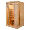 BB SERVICE Sauna infrarosso BBS-Apollo 2 posti con diffusore al carbonio 1890 watt