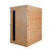 BB SERVICE Sauna infrarosso BBS-Apollo 3 posti con diffusore al carbonio 2070 watt