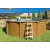 NEW PLAST PISCINA TONDA FUORI TERRA ANTIGUA H132