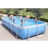 NEW PLAST PISCINA RETTANGOLARE FUORI TERRA FUTURA H125