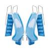 ASTRALPOOL SCIVOLO BLU CON CURVA DESTRA O SINISTRA H1,78cm