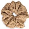 SXQLYH Fascia elastica per capelli Scrunchie in tessuto elasticizzato, per capelli bobbles, spessa, morbida, comoda, per scrunchie in stile retrò, per coda di cavallo, per donna, capelli lunghi spessi