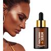 Futuhada Gocce Autoabbronzanti Viso, Fluido Autoabbronzante da Aggiungere alla Crema Viso, Viso Acceleratore Abbronzatura per un Colorito Luminoso e Naturale Uniforme, 30 ml