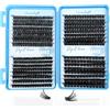 ZEMINRI 520 Pezzi Ciglia Finte Ciuffetti Soffice Naturale Extension Ciglia per Donne e Ragazze D Curl Nero Lash Cluster per il Fai da te a Casa Leggero Cluster Lashes 10-16mm Mix (60-100-120-150D)