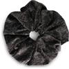 SXQLYH Elastici per capelli Scrunchie in velluto elastico, grandi elastici per capelli, spessi, morbidi e confortevoli, elastici per coda di cavallo, per capelli lunghi e spessi (grigio)