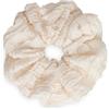 SXQLYH Fascia elastica per capelli Scrunchie in tessuto elasticizzato, per capelli bobbles, spessa, morbida, comoda, per scrunchie in stile retrò, per coda di cavallo, per donna, capelli lunghi spessi