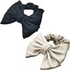 SXQLYH Scrunchies 2 pezzi Elastici per capelli morbidi per ragazze per capelli da donna e ragazza EvoluzioneImmagine di Elastici Capelli di Seta Scrunchies per Capelli Donna e Bambina Fasce Capelli