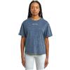 G-STAR Maglietta da Donna Washed G-Sscript R T Wmn, Blu (Mid Blue Double Dye D26241-2653-h364), XXS
