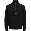 JACK & JONES Jjesoho Felpa Quarter Zip Hn Noos Pls - Plus Size