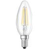 OSRAM LED RELAX and ACTIVE CLASSIC B Pacco da 4 x Lampadina LED, Attacco: E14, Bianca Fredda, 4000 K, 5.50 W, Equivalenti a 40 W, LED BASE CLASSIC P, Chiaro, Taglia Unica